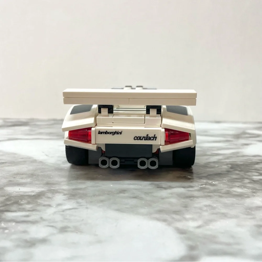 LEGO Speed Champions 76908 Lamborghini Countach Complete Set With Manual